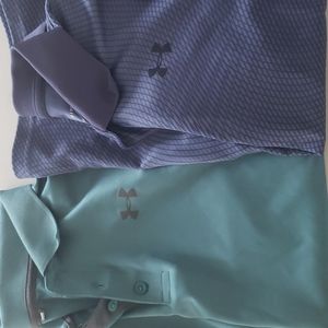 Under Armor - 2 youth XL golf shirts